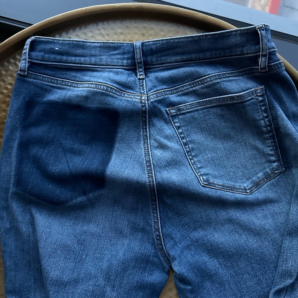 Loft Size 8 High Rise Straight Jean - Picture 4 of 4